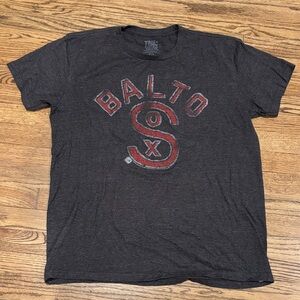 Men's Dark Gray Balto Sox Graphic T-Shirt XL